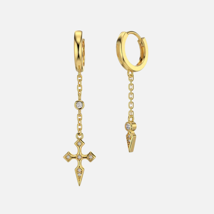 Lichtkreuz Ohrringe