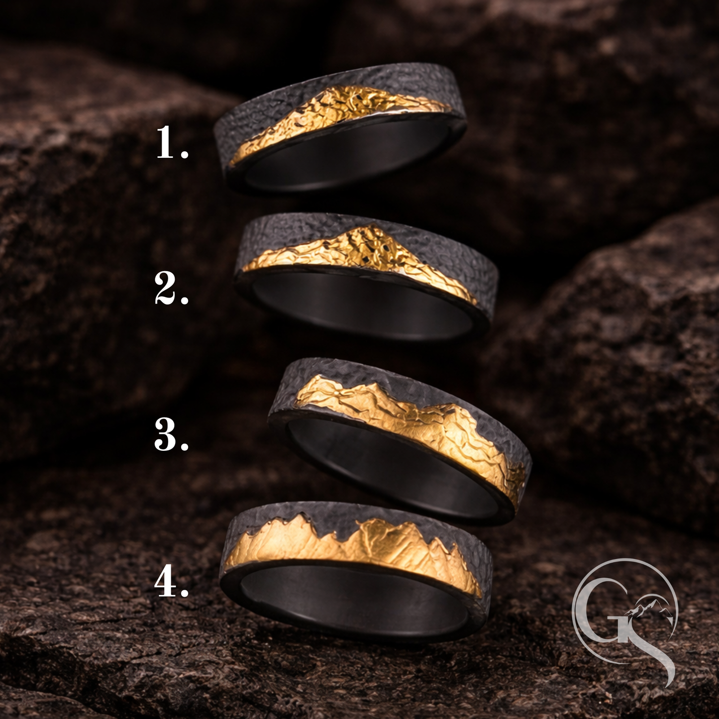 Gipfelkamm Ring - Handcrafted
