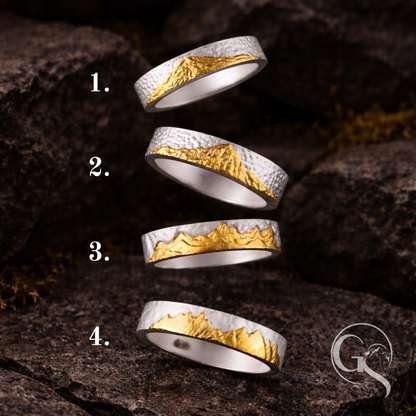Gipfelkamm Ring - Handcrafted