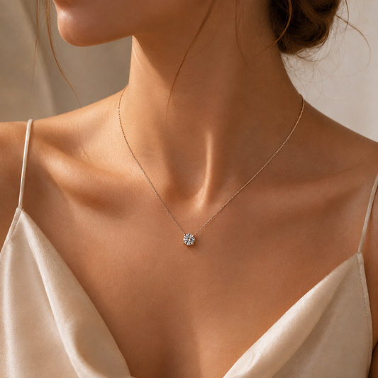 Luma – Moissanit Halskette