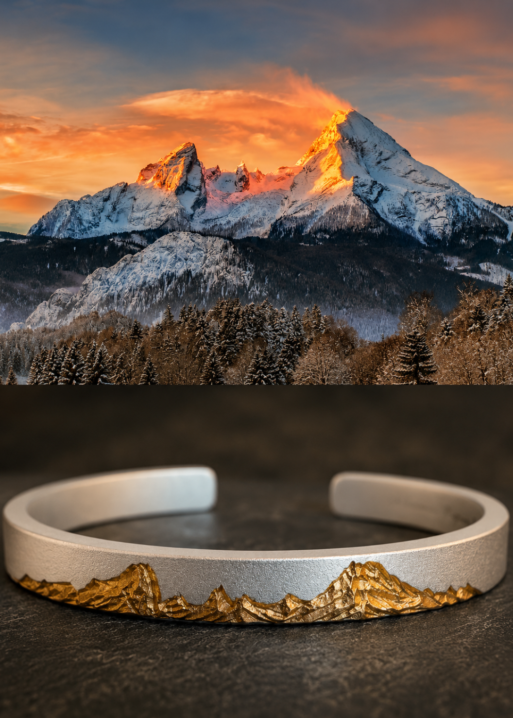 Signature Kundenunikat nach persönlichem Bergfoto