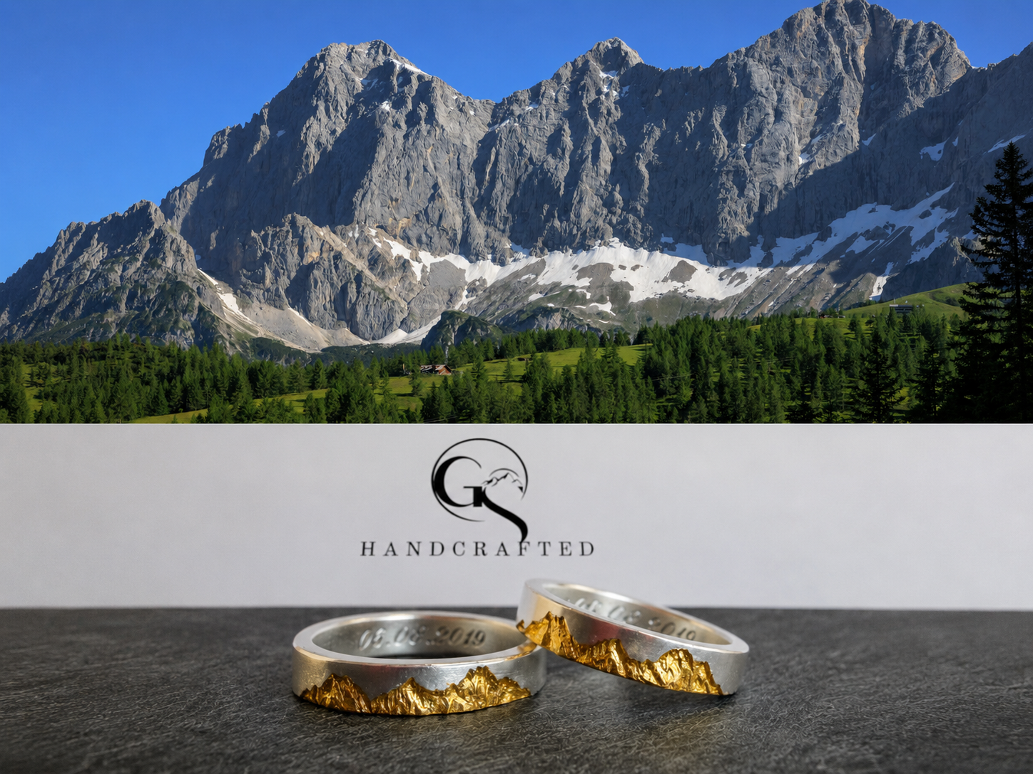 Signature Kundenunikat nach persönlichem Bergfoto