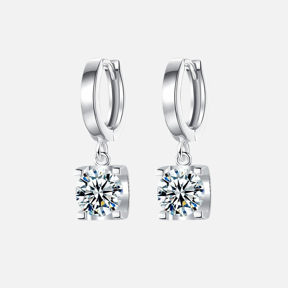 Seren – Moissanit Ohrringe