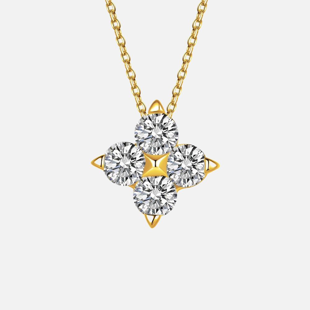 Rhea – Moissanit Halskette