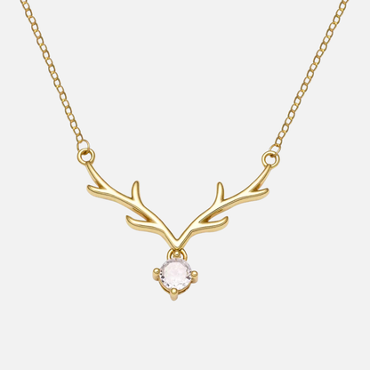 Antler necklace - Alpine splendor