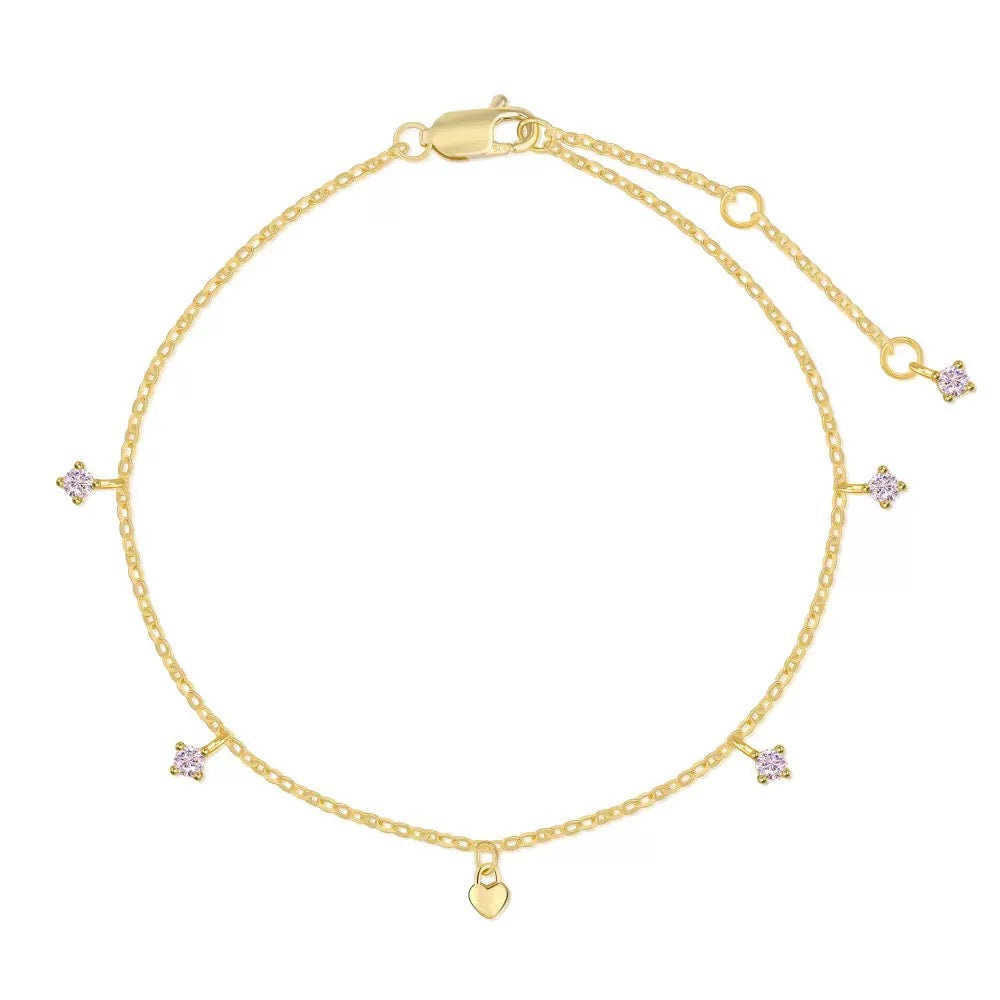 Herzschimmer Armband