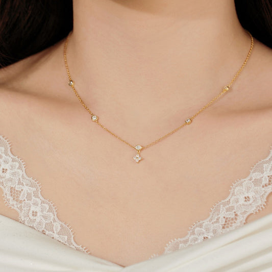 Gipfelstern Halskette