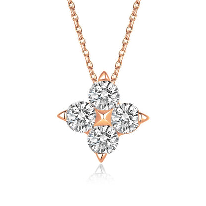 Rhea – Moissanit Halskette