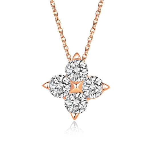 Rhea – Moissanit Halskette