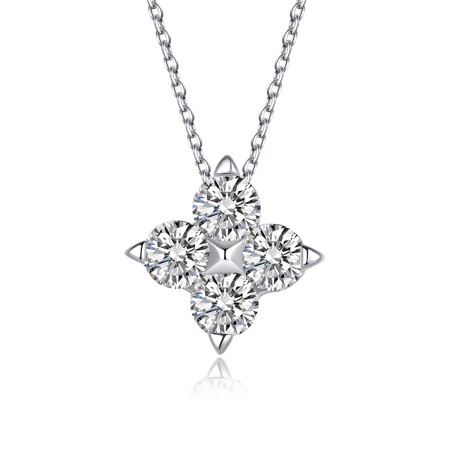 Rhea – Moissanit Halskette