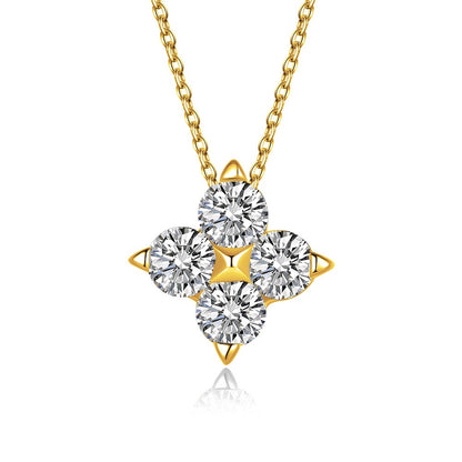 Rhea – Moissanit Halskette