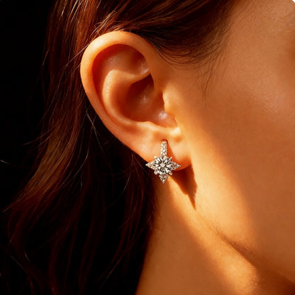 LYRA – Moissanit Ohrringe