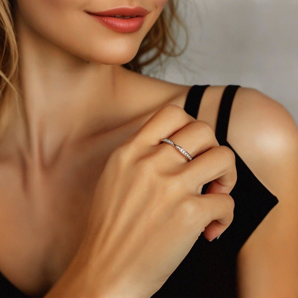 Lina – Moissanit Ring