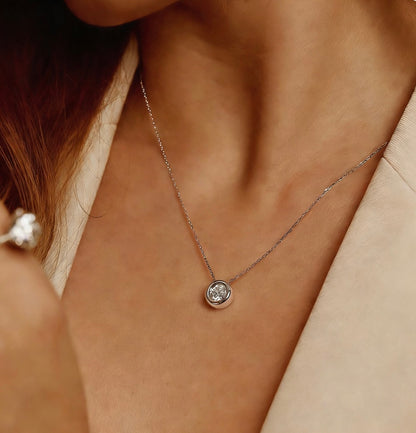 Aurea – Moissanit Halskette