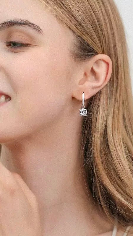 Seren – Moissanit Ohrringe