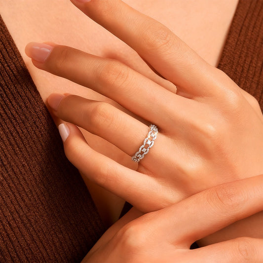 Clara – Moissanit Ring