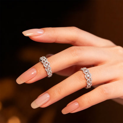 Clara – Moissanit Ring