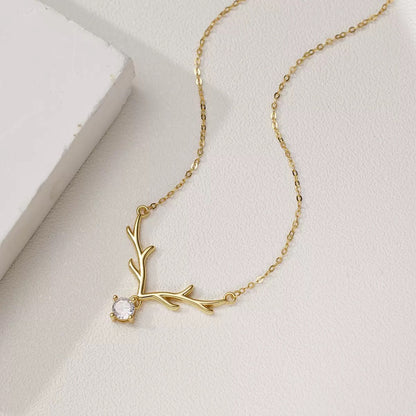 Antler necklace - Alpine splendor